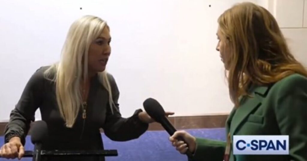 “We Don’t Give a CR*P About Your Opinion and Your Reporting…Go Back to Your Country!” – MTG BLOWS UP Woke British Reporter for Trying to Ask Her a Biased Question (VIDEO) | The Gateway Pundit