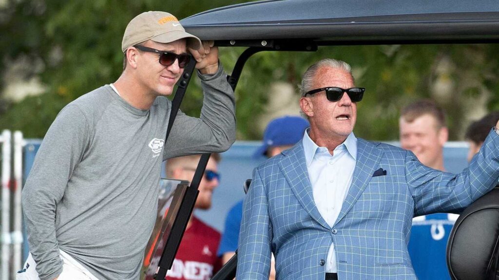 Peyton Manning shares great NFL Draft story about Jim Irsay
