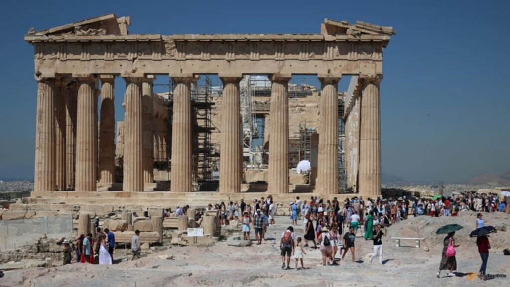 Acropolis shuts, outdoor work halted as heatwave scorches Greece