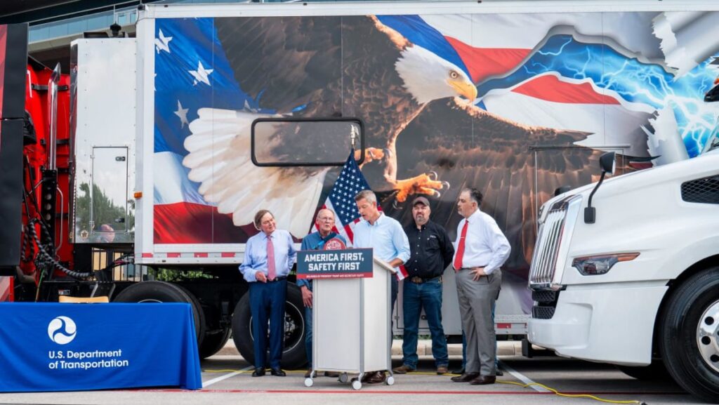 US slams door on foreign truck drivers after deadly crash