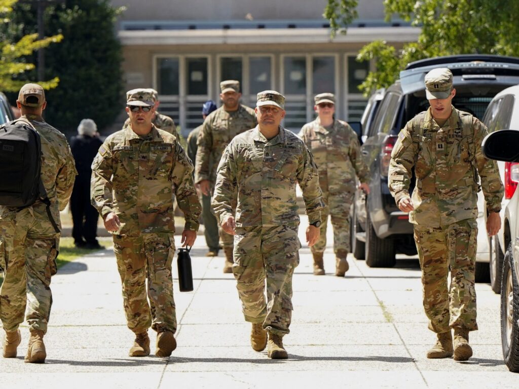 Trump deploys US National Guard to DC amid crime emergency claims | Donald Trump News