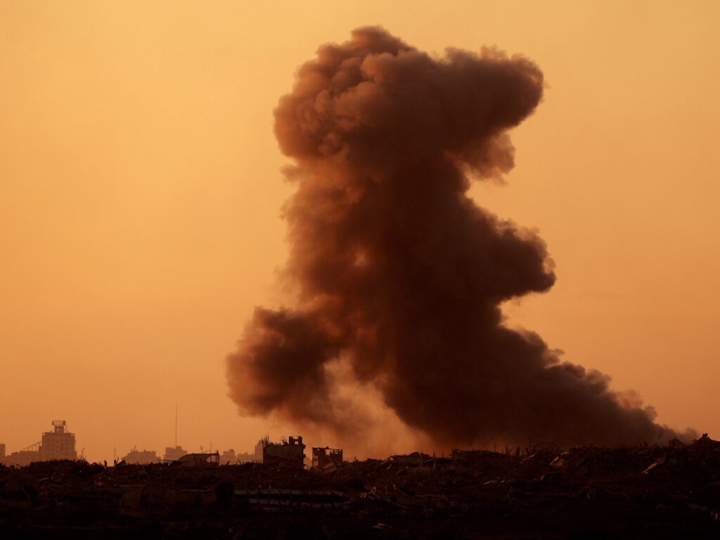 Israel strikes kill Palestinians near Gaza’s last functioning hospitals | Israel-Palestine conflict News