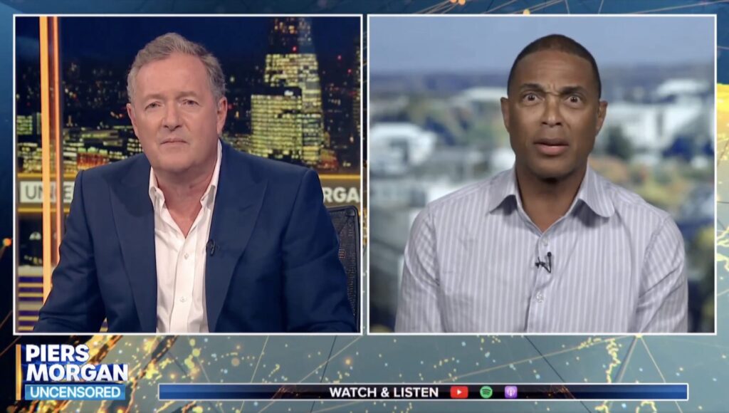 Piers Morgan UNLOADS on Crybaby Don Lemon — Calls Him a “D**k” After He Melts Down Over Getting “Ambushed” with the Very Clip That Got Him FIRED from CNN | The Gateway Pundit
