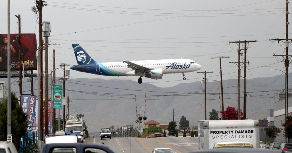 Airplane noise is a real problem in the west San Fernando Valley
