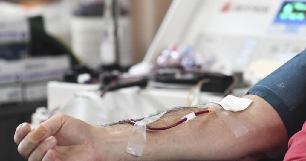 Donating blood could save the recipient and donor’s life