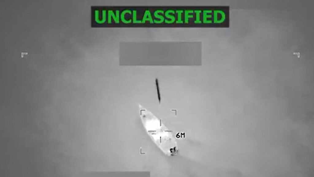 US strike against alleged drug vessel in Caribbean kills six: Pentagon