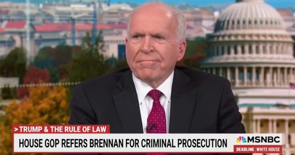 A Nervous John Brennan Responds to Jim Jordan’s Criminal Referral (VIDEO) | The Gateway Pundit