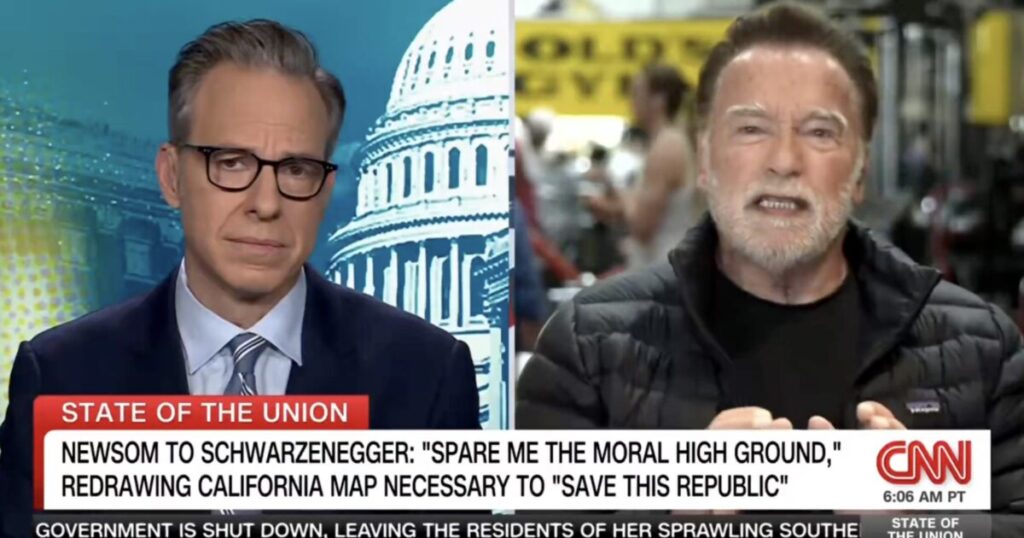 Former California Gov. Arnold Schwarzenegger SLAMS Gavin Newsom’s Democrat Gerrymandering Scheme — ‘There’s No Such Thing as Temporary, That’s Fantasy’ | The Gateway Pundit