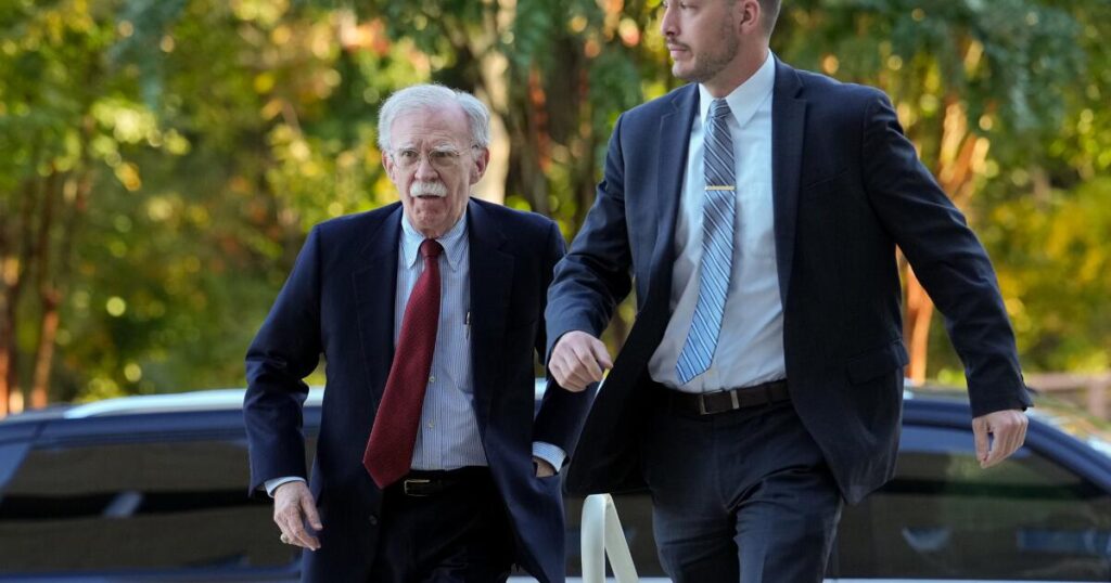 John Bolton’s indictment is both ironic and horrifying for democracy