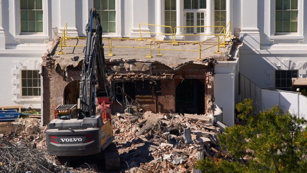Could the demolition of the White House’s entire East Wing have been stopped?