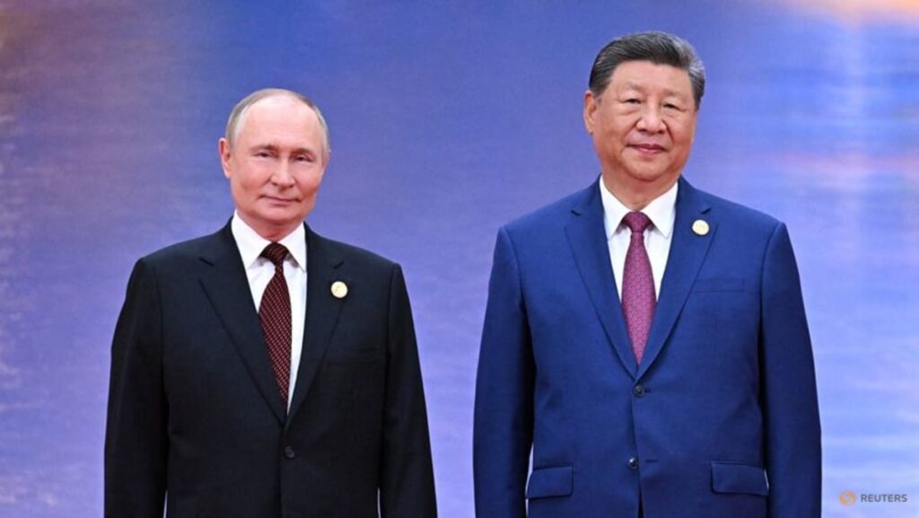 Commentary: China does just enough to support Russia, same as the West does for Ukraine