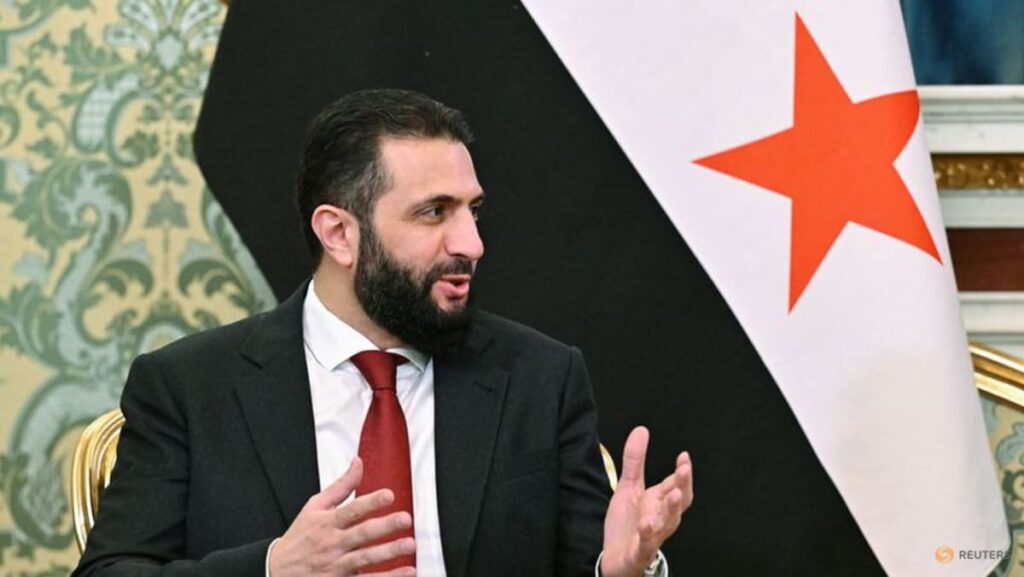 Syrian president Sharaa expected to visit Washington, US envoy says