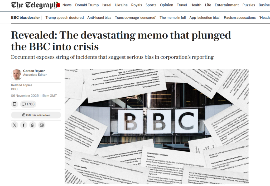 The BBC Scandal Demonstrates Maybe Bigger Than Watergate