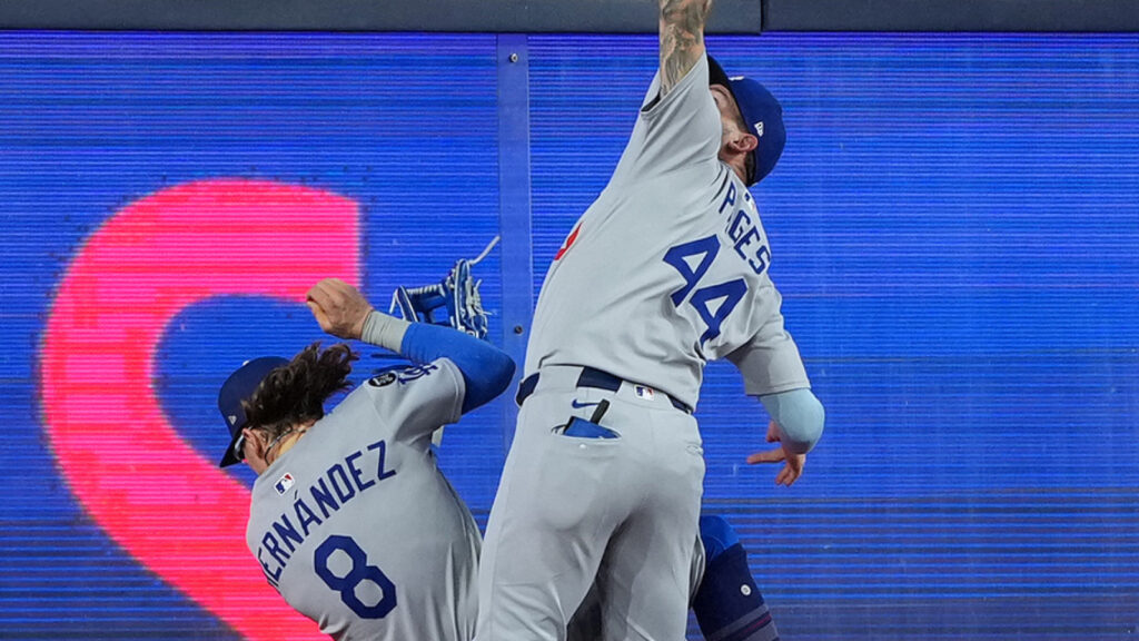 Dodgers’ Andy Pages makes unreal catch to prevent World Series walk-off