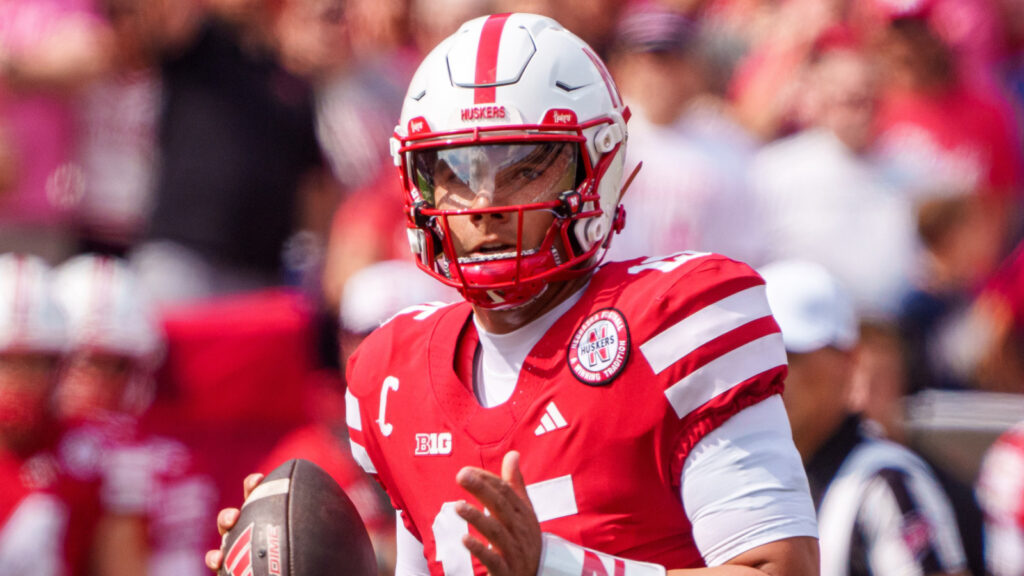 Dylan Raiola may have played his last snaps for Nebraska