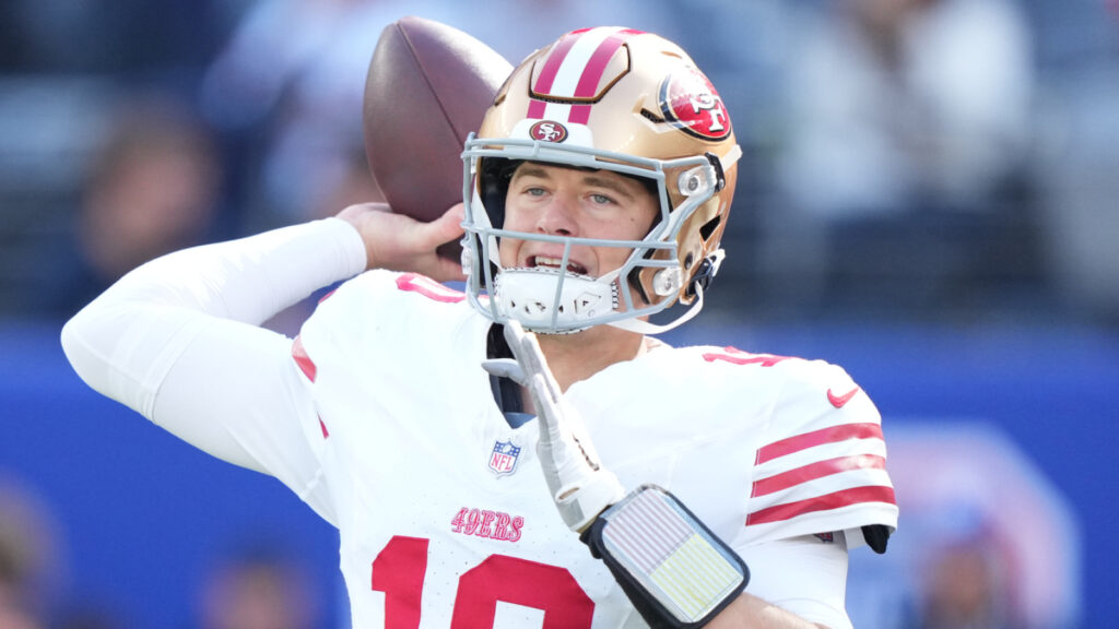 Jones addresses possibly losing 49ers’ starting QB job to Purdy