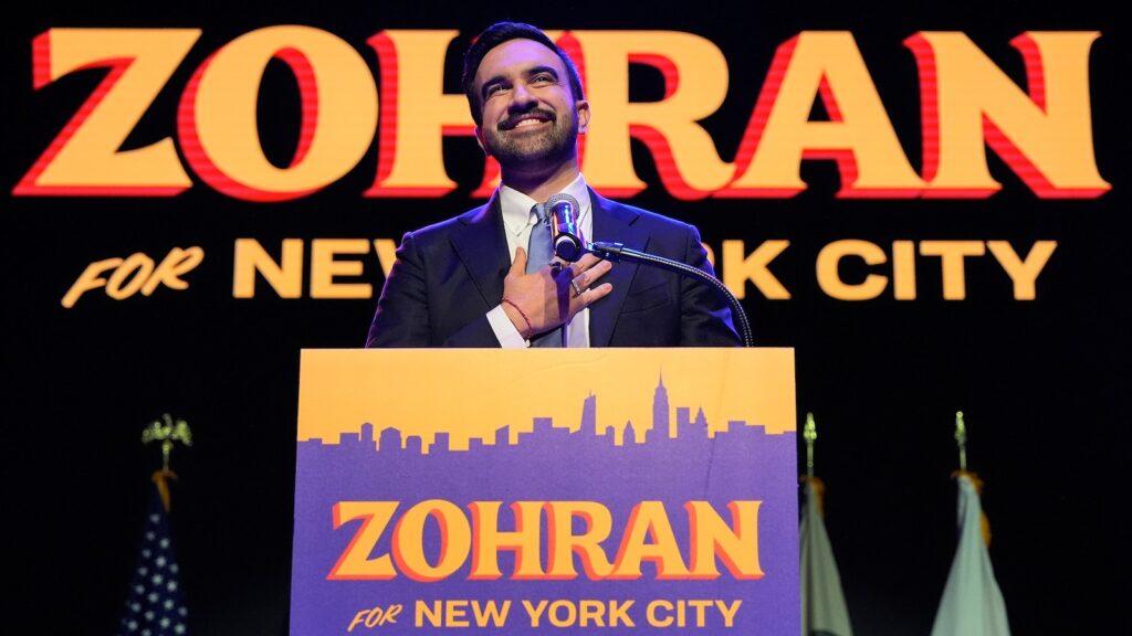 ‘Led by an immigrant’: New York City Mayor-elect Zohran Mamdani calls out Trump in victory speech