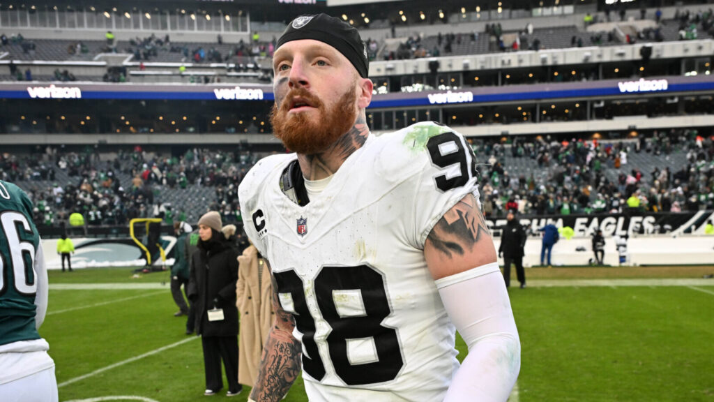 Raiders’ Maxx Crosby on tanking: ‘I don’t play for that’