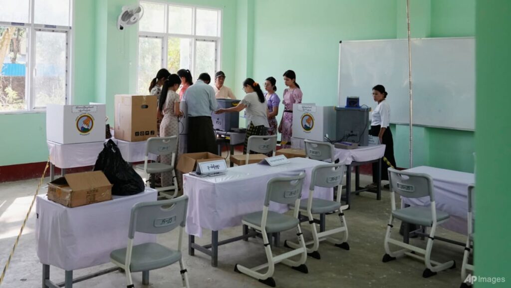 Final phase of Myanmar’s election underway, military-backed party set to win