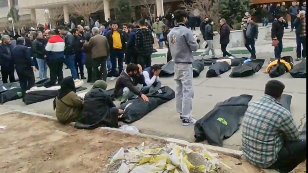 People inside Iran describe heavy security in first calls to outside world