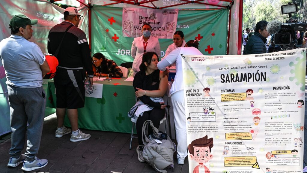 Mexico could be at risk of losing measles elimination status after more than 9,000 cases since last year