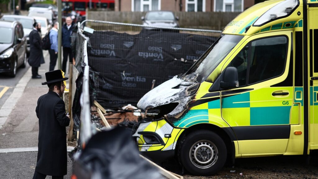 2 arrested in connection with London arson attack on Jewish charity’s ambulances, police say