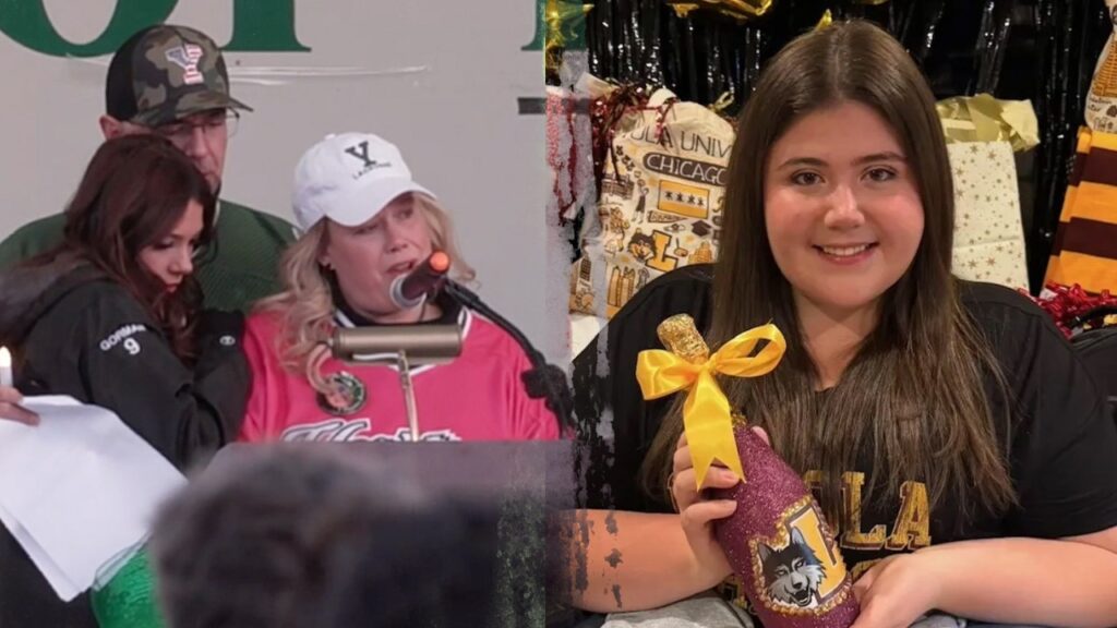 Slain Loyola student Sheridan Gorman’s mom vows ‘fight for justice’ at vigil