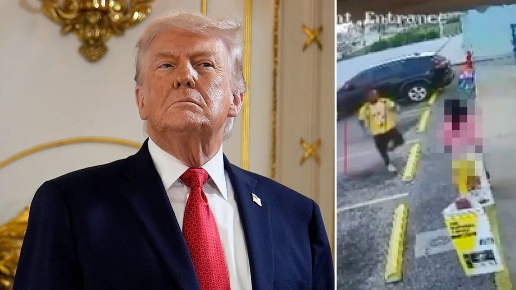Trump condemns Florida hammer attack, blames Biden for releasing suspect