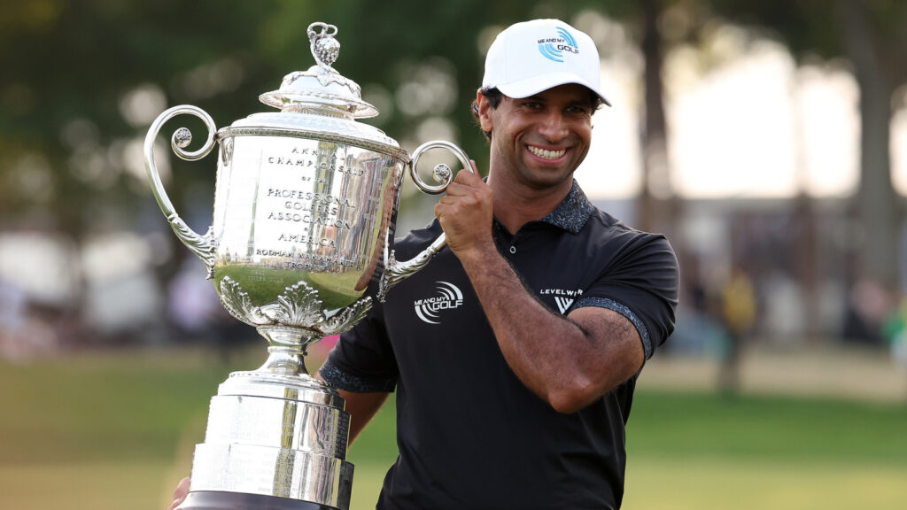 Aaron Rai’s father quit his job to support his golf career