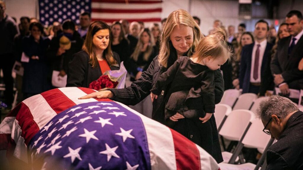 Military widow reveals what Memorial Day means after husband’s final return home