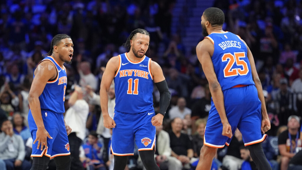 Knicks’ three-point barrage in Game 4 sends 76ers home
