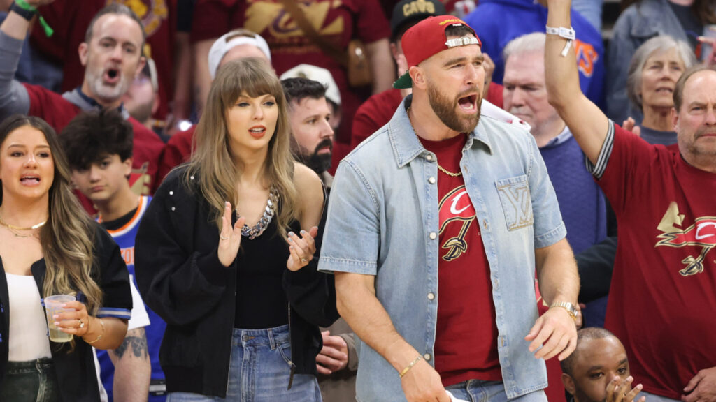 Travis Kelce had classy reaction to Knicks’ Game 3 win