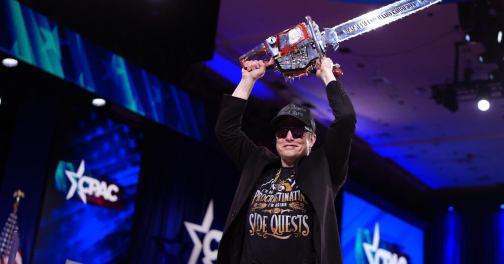 Contributor: Elon Musk’s chainsaw has brought world health crashing down