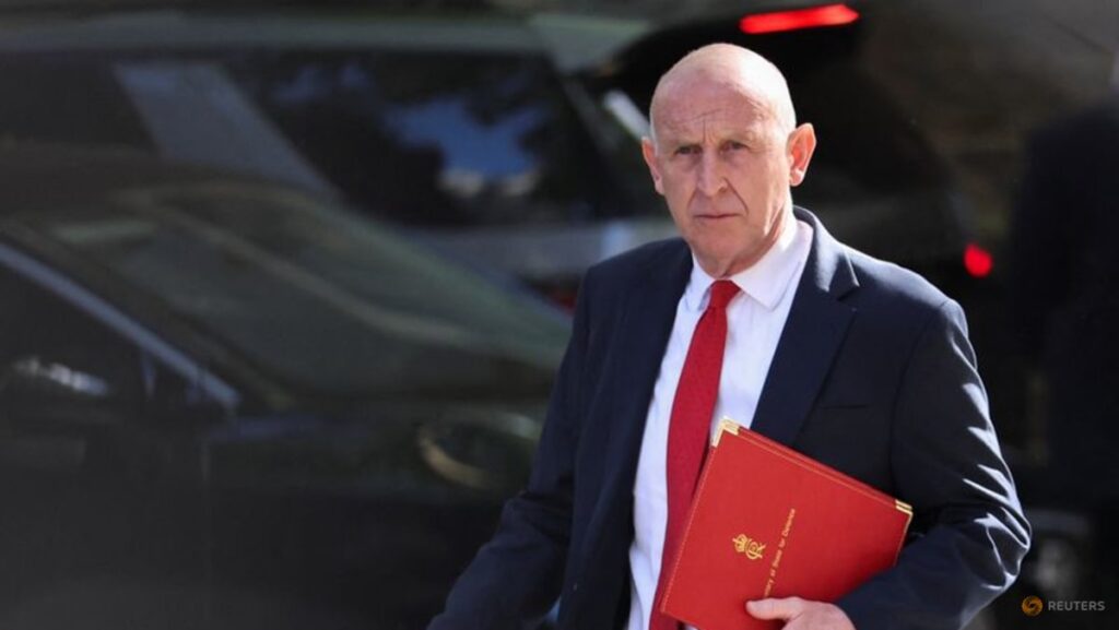 UK defence minister quits with stinging rebuke of PM Starmer
