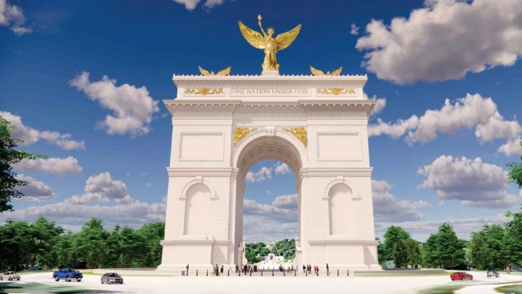 Trump’s arch construction to run 20 hours a day for 2 to 3 years, documents show