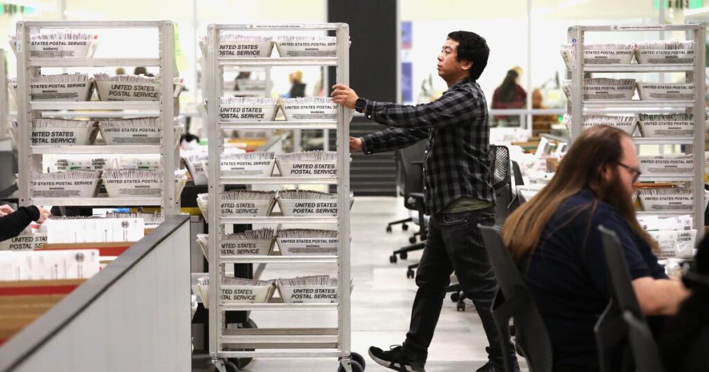 Column: Trump is stealing Americans’ faith in elections