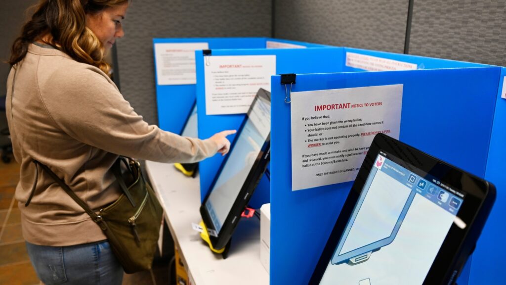 Georgia’s vote-counting method will soon be banned. Lawmakers will try to find a fix this week