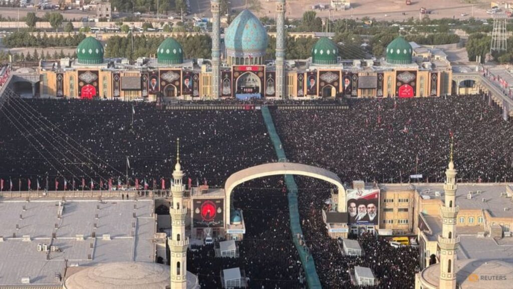 Tankers hit in Hormuz as millions mourn Iran’s Khamenei