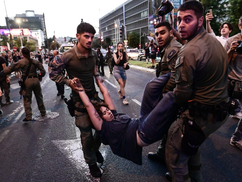 Israel arrests nine at Tel Aviv protest against West Bank settler violence | Occupied West Bank News