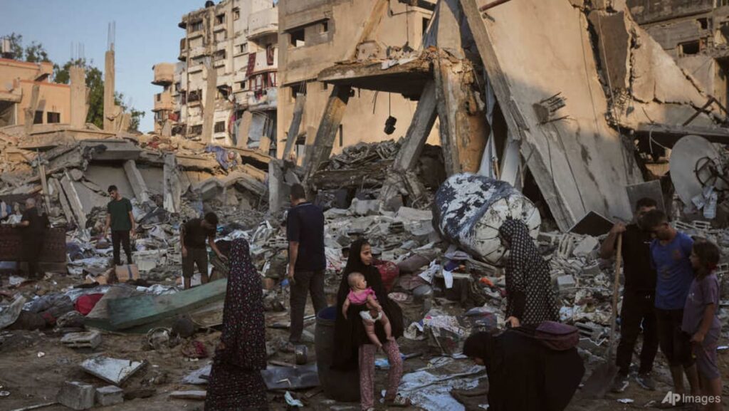 Trump announces Gaza peace plan that will lead to Hamas disarmament