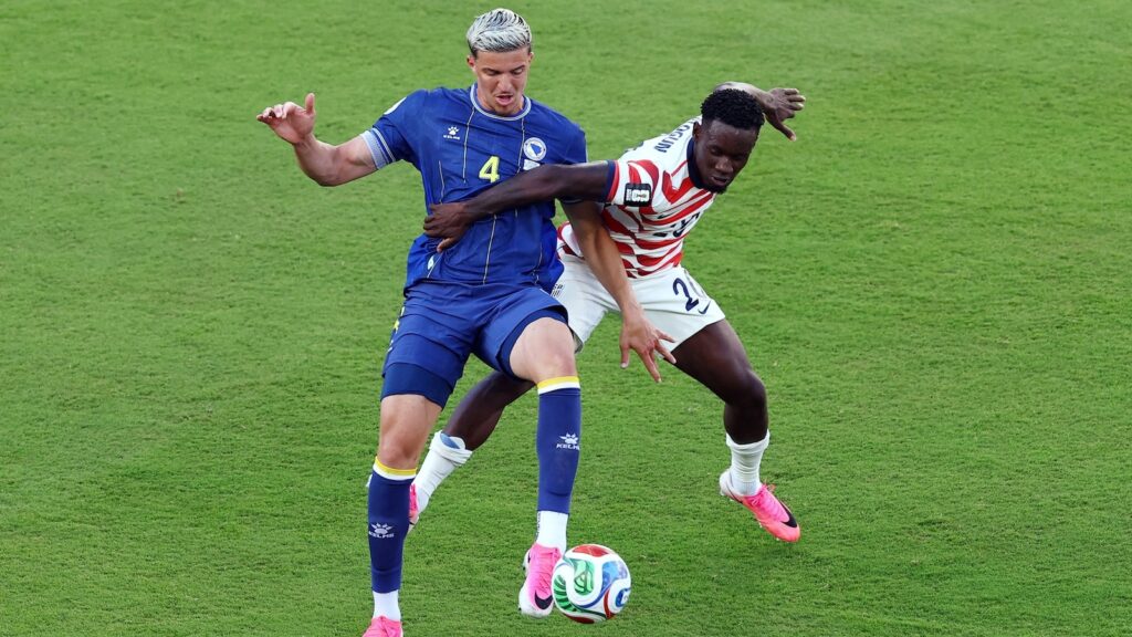 What to know about US soccer star Folarin Balogun’s 1-game red card suspension, why team can’t appeal