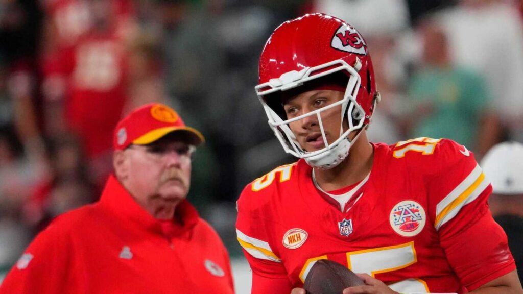 Andy Reid shares massive Patrick Mahomes recovery update