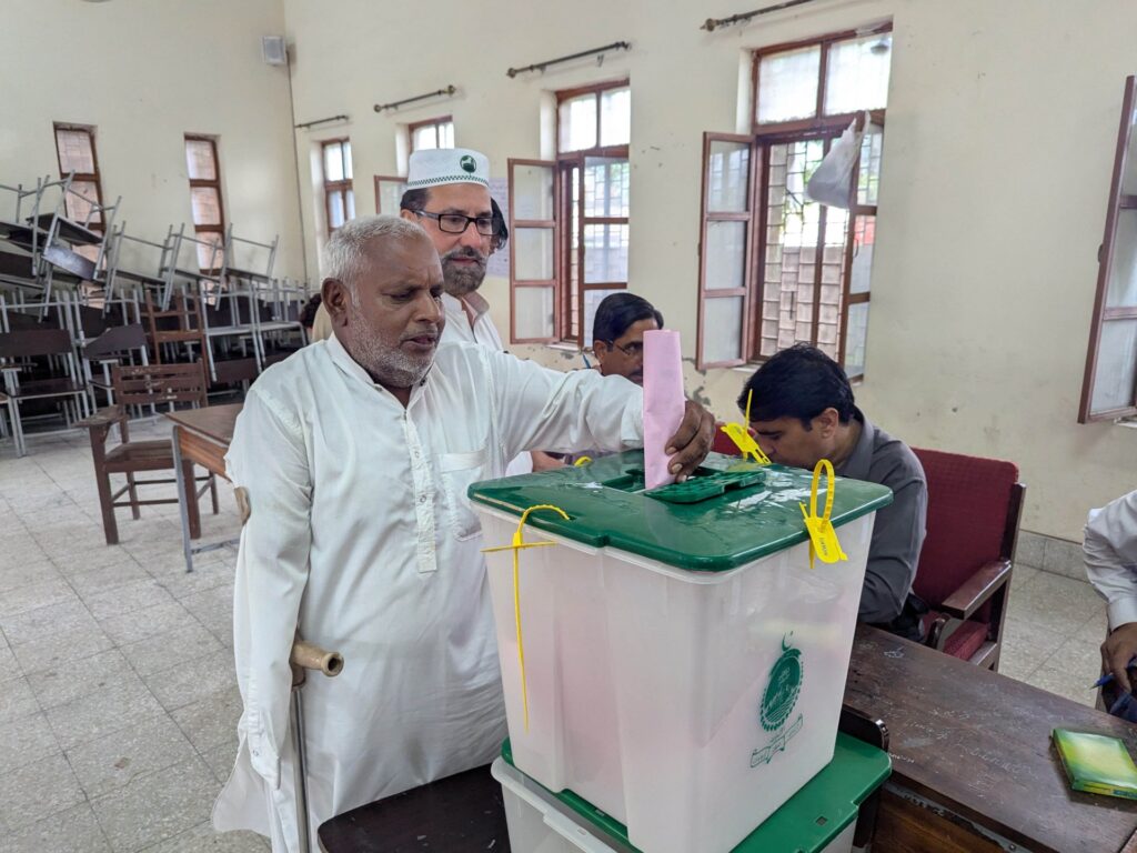 Pakistan-administered Kashmir votes in reduced third phase amid unrest | Elections News