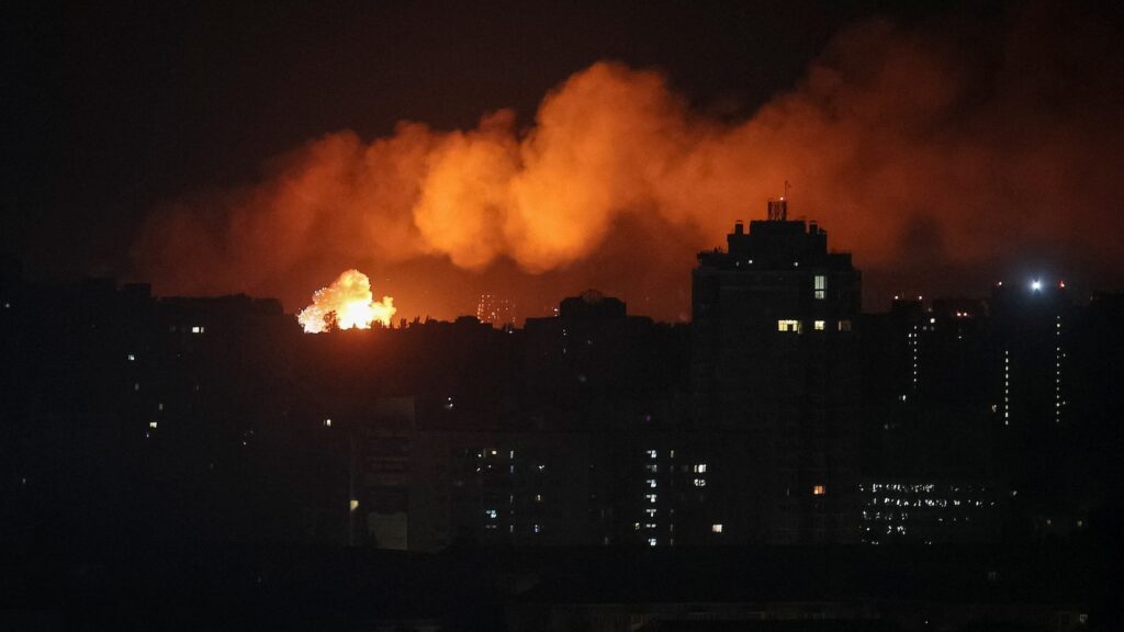 ‘Massive’ Russian missile strike on Kyiv kills at least 12 people, Zelenskyy says
