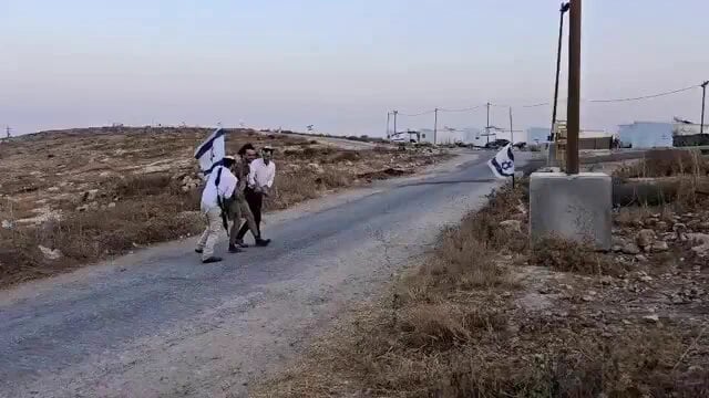 Masked Settlers Attack NBC News Team in West Bank