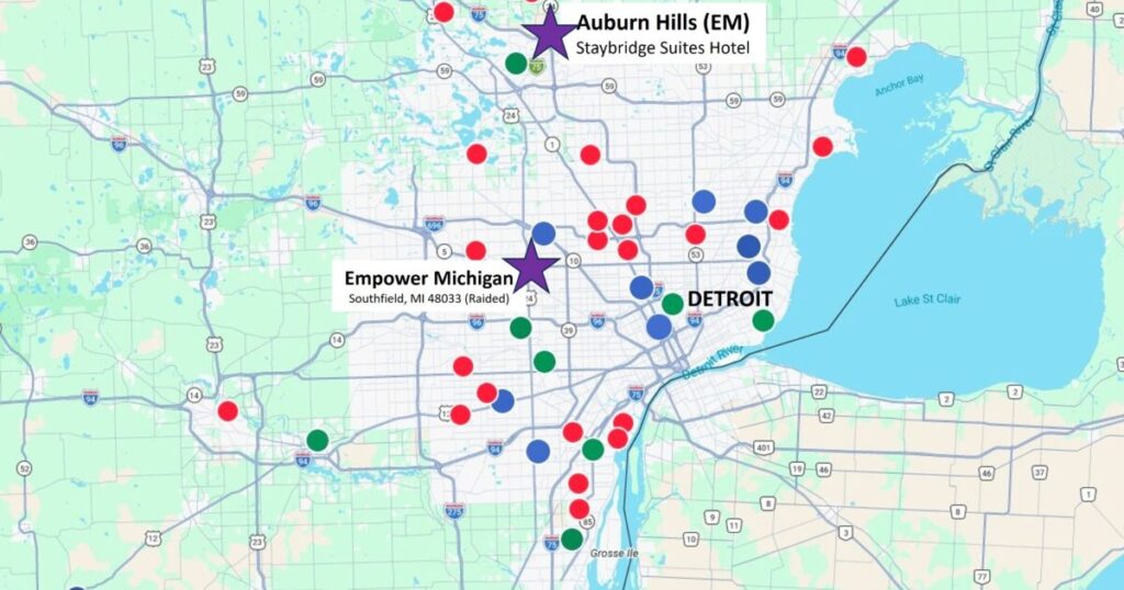 STUNNING NEW EVIDENCE Reveals 68 Cities Where Dem-Funded GBI Strategies Sent Over 104 Packages Filled With MI Voter Registrations…Muskegon Was Only Where They Were Caught