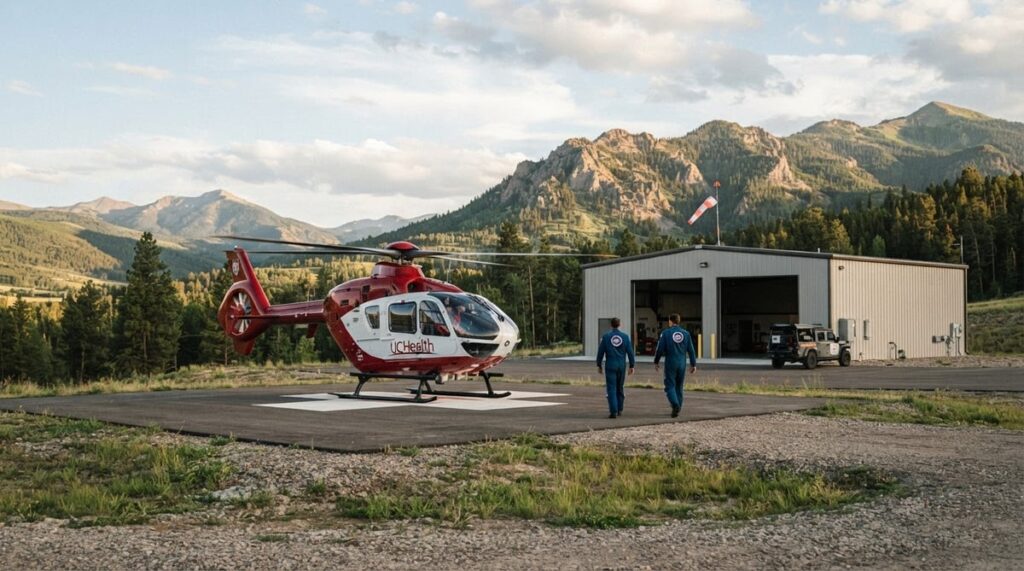 UCHealth Opens Helicopter Base in Steamboat