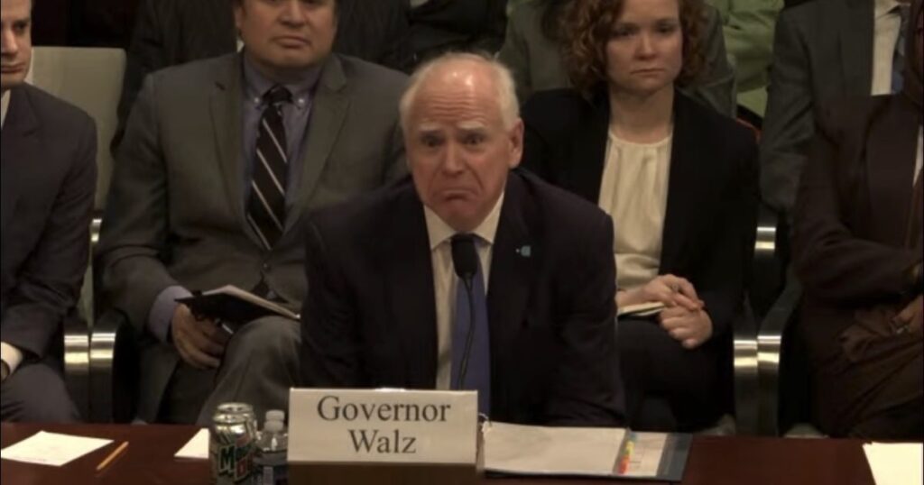 White House Nukes Governor “Tampon Tim” Walz Highlighting Minnesota Practice of Allowing Unregistered Voters to Vote if Someone Vouches for Them