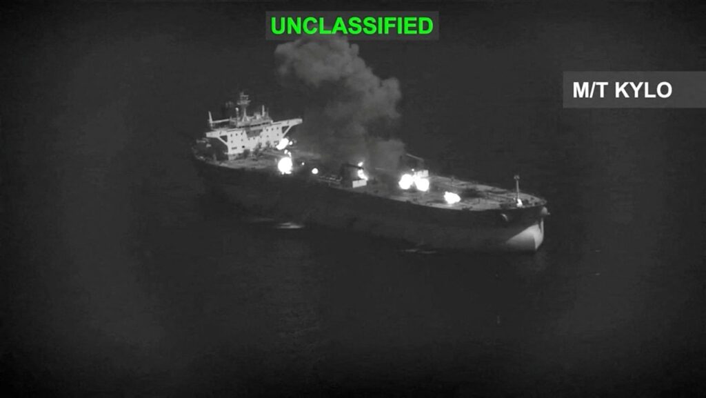 US, Iranian forces fire at vessels in waters near Iran