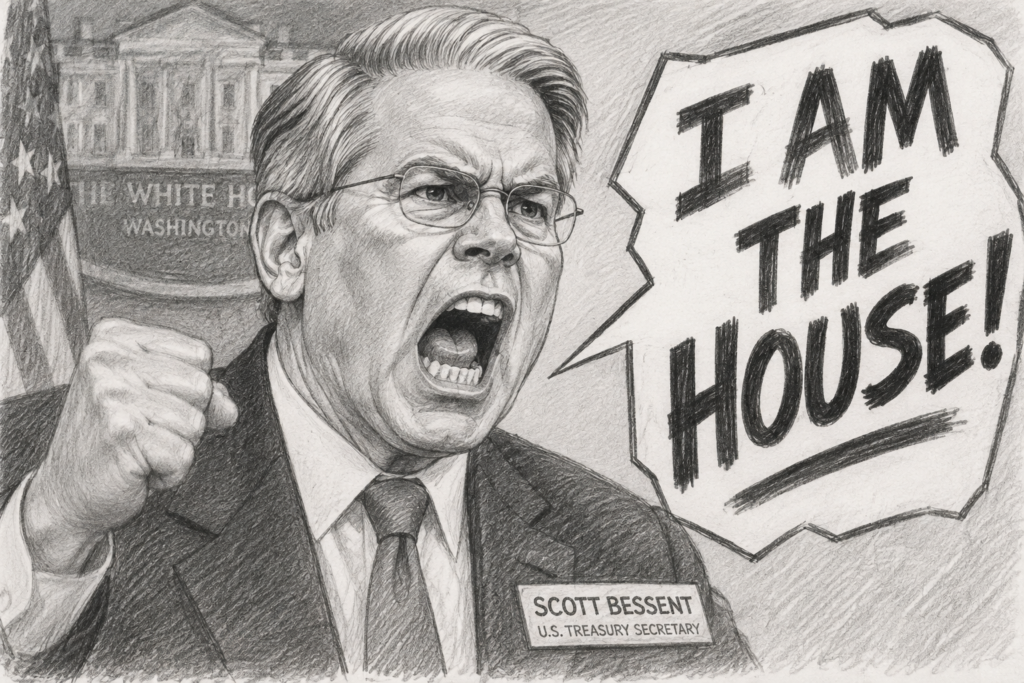 Bessent “I Am The House” Has Failed